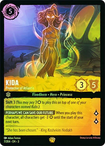 Kida - Protector of Atlantis (LOR_ITI) / Foil