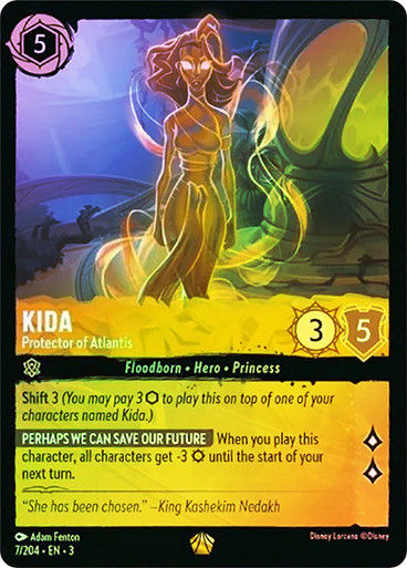 Kida - Protector of Atlantis (LOR_ITI) / Foil