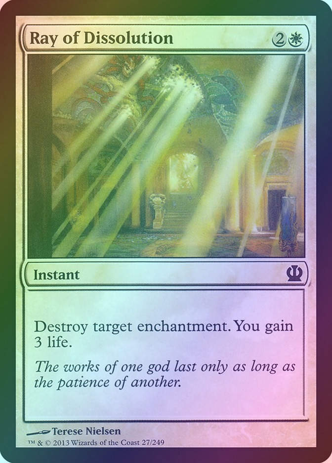 Ray of Dissolution (THS) (27) / Foil