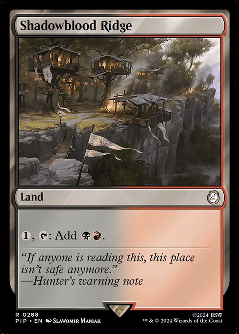 Shadowblood Ridge (pip) (288)