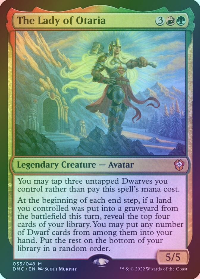 The Lady of Otaria (DMC) (35) / Foil