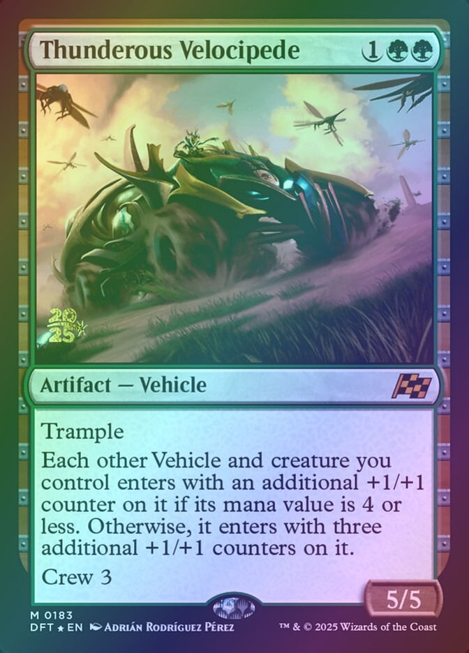 Thunderous Velocipede (PDFT) (183s) / Foil