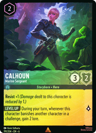 Calhoun - Marine Sergeant (LOR_AZU) / Foil