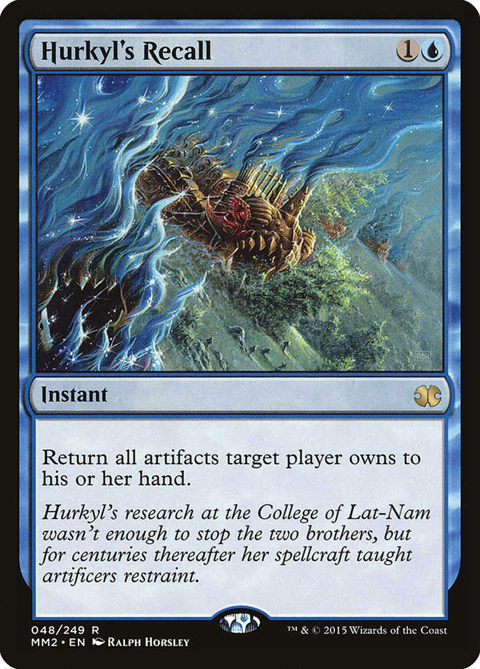 Hurkyl's Recall (mm2)