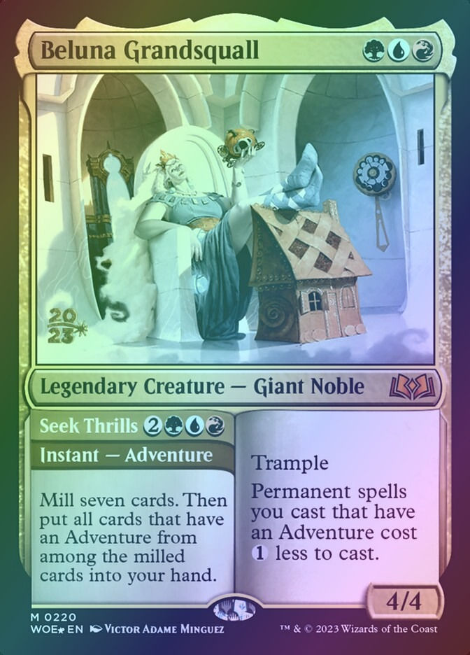 Beluna Grandsquall // Seek Thrills (PWOE) (220s) / Foil