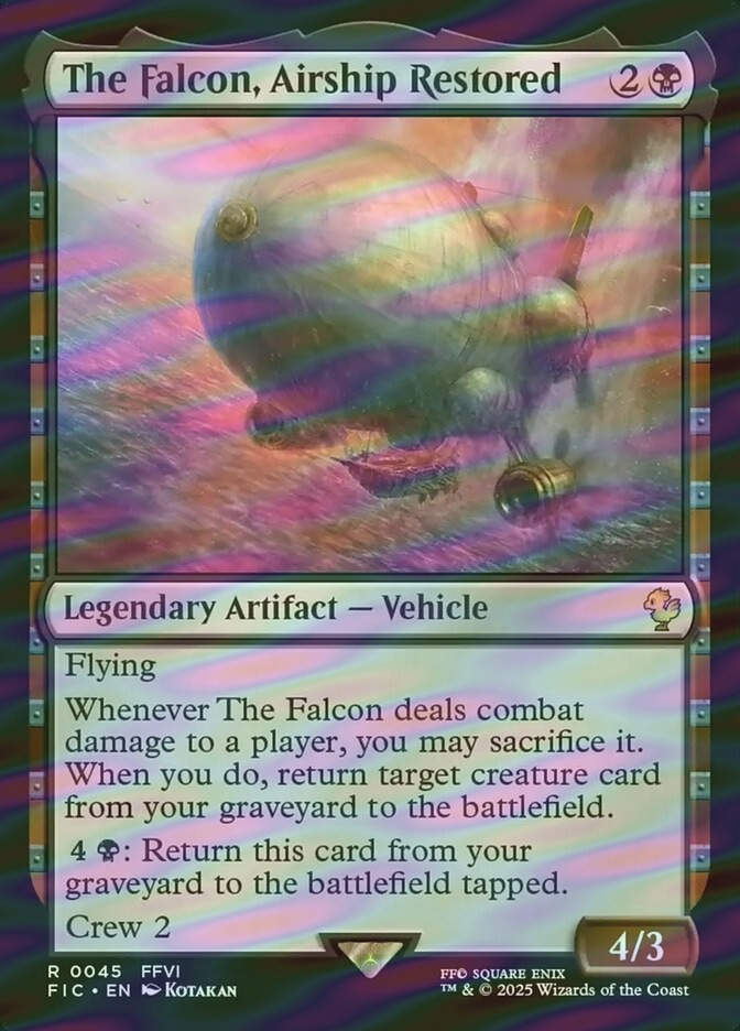 The Falcon, Airship Restored (FIC) (45) / Surge Foil