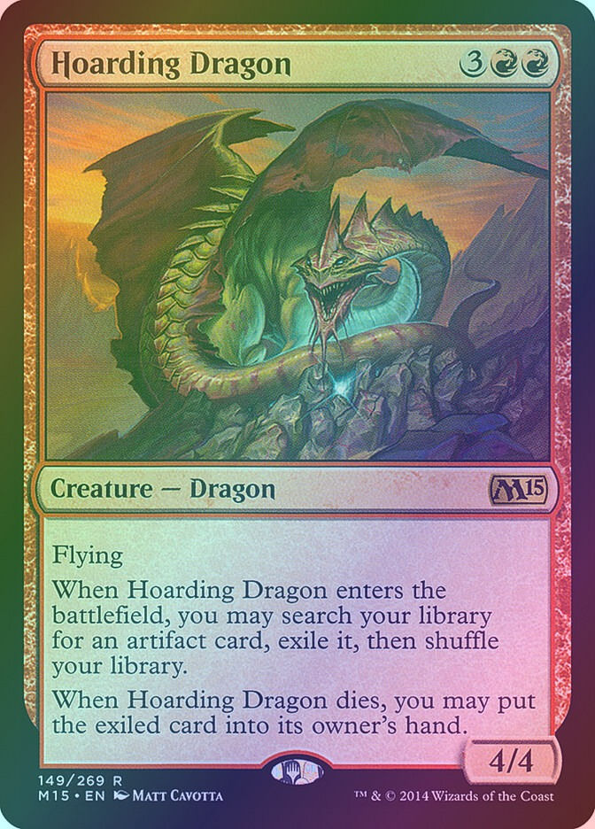 Hoarding Dragon (M15) (149) / Foil