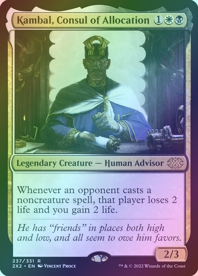 Kambal, Consul of Allocation (2X2) (237) / Foil