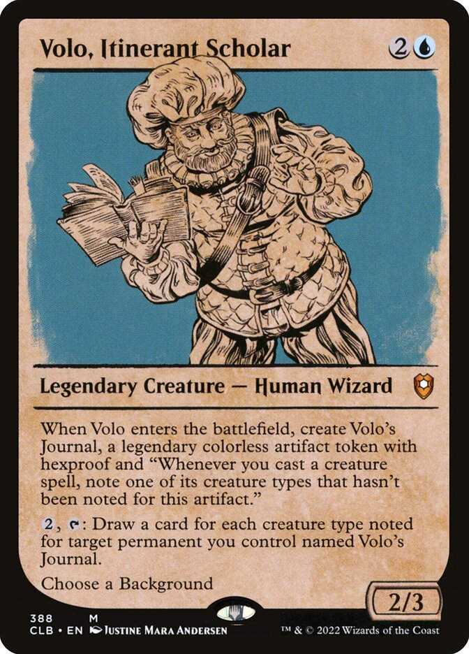 Volo, Itinerant Scholar (CLB) (388) / Showcase
