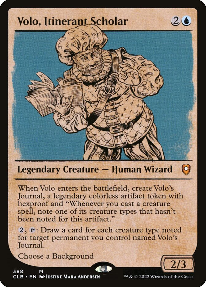 Volo, Itinerant Scholar (CLB) (388) / Showcase