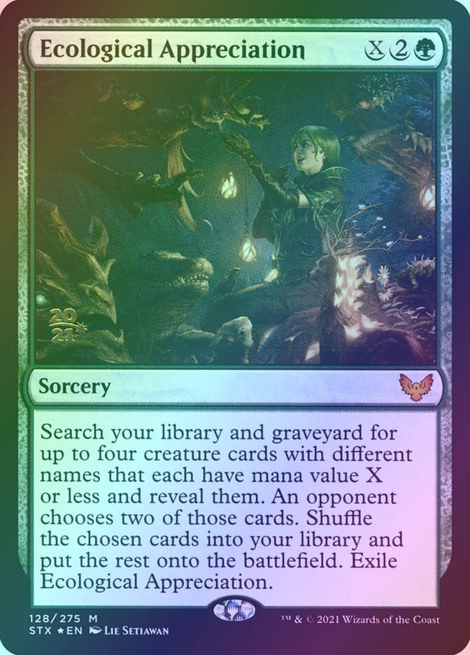 Ecological Appreciation (PSTX) (128s) / Foil
