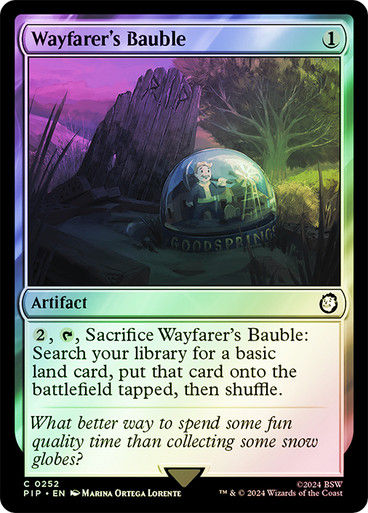 Wayfarer's Bauble (pip) (252) / Foil