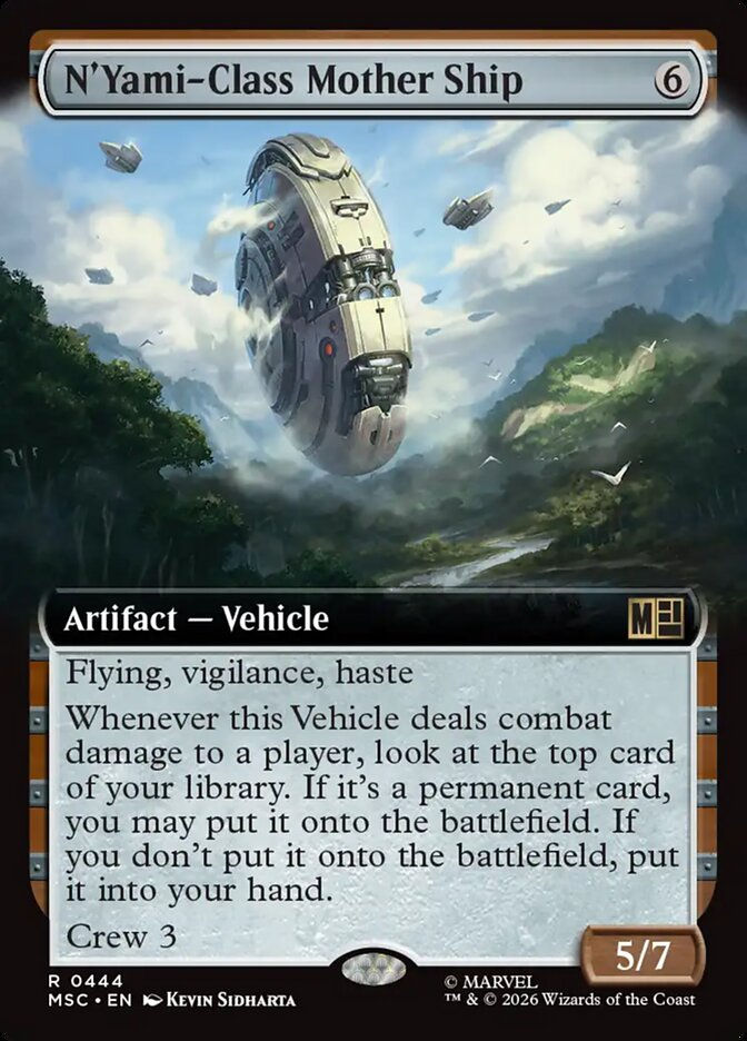 N'Yami-Class Mother Ship (MSC) (444) / Extended Art