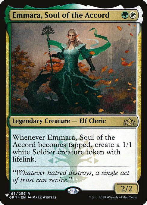 Emmara, Soul of the Accord (PLST) (GRN-168)