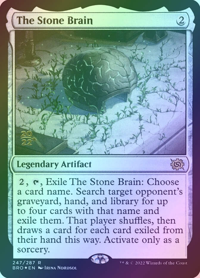The Stone Brain (PBRO) (247s) / Foil