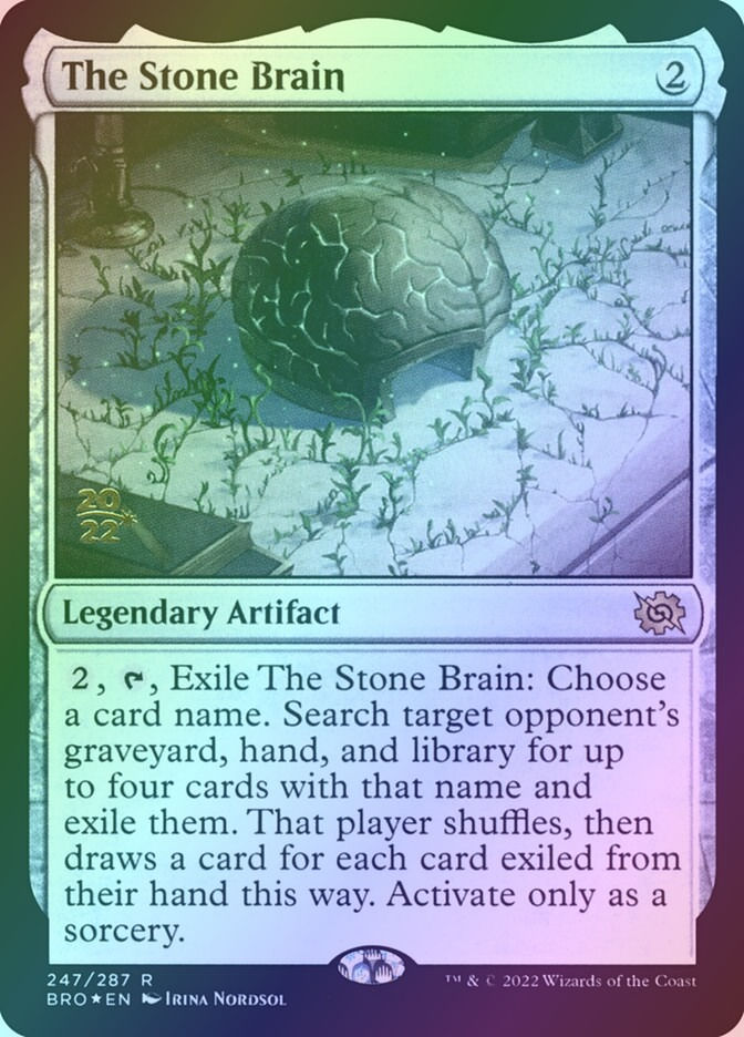 The Stone Brain (PBRO) (247s) / Foil