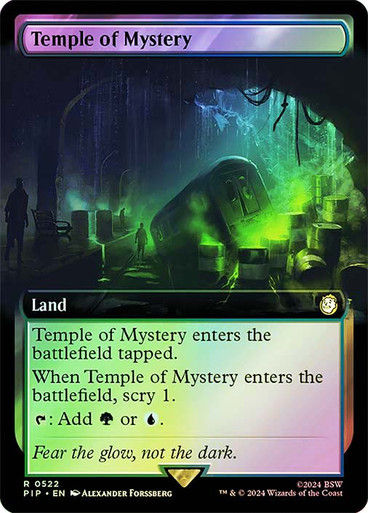 Temple of Mystery (pip) (522) / Extended Art Foil