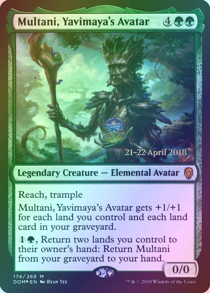 Multani, Yavimaya's Avatar (PDOM) (174s) / Foil