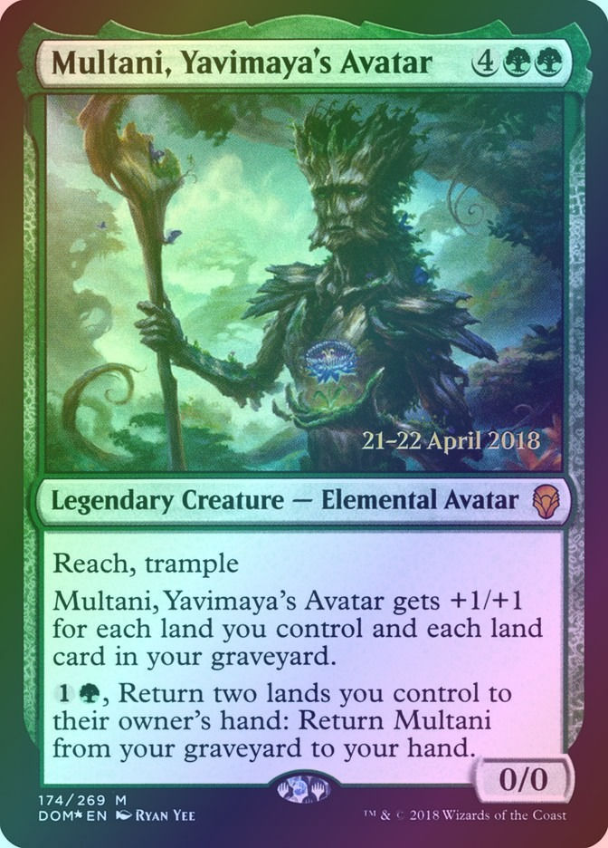 Multani, Yavimaya's Avatar (PDOM) (174s) / Foil