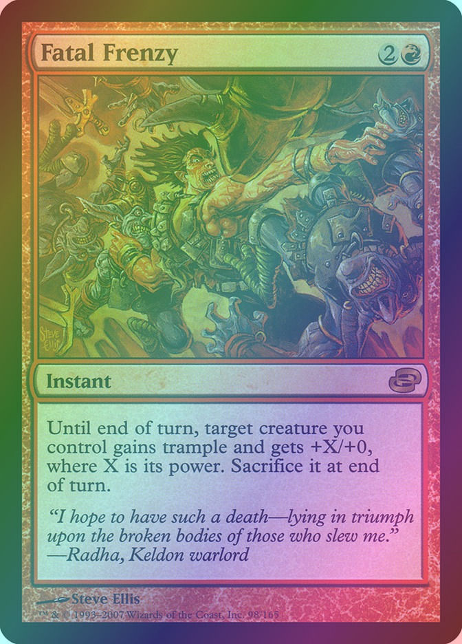 Fatal Frenzy (PLC) (98) / Foil