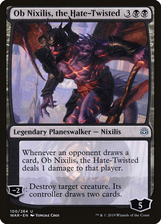 Ob Nixilis, the Hate-Twisted (WAR) (100)