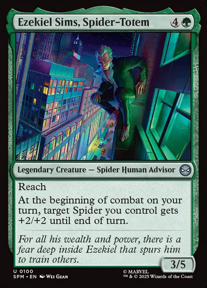 Ezekiel Sims, Spider-Totem (SPM) (100)
