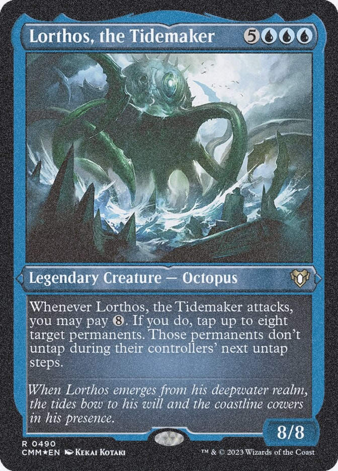 Lorthos, the Tidemaker (CMM) (490) / Foil Etched