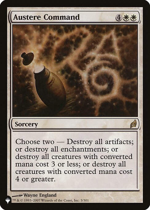 Austere Command (pagl)