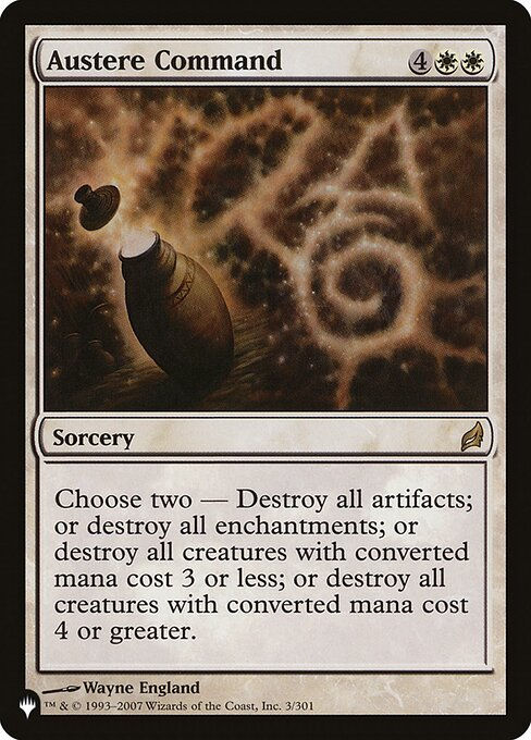 Austere Command (pagl)