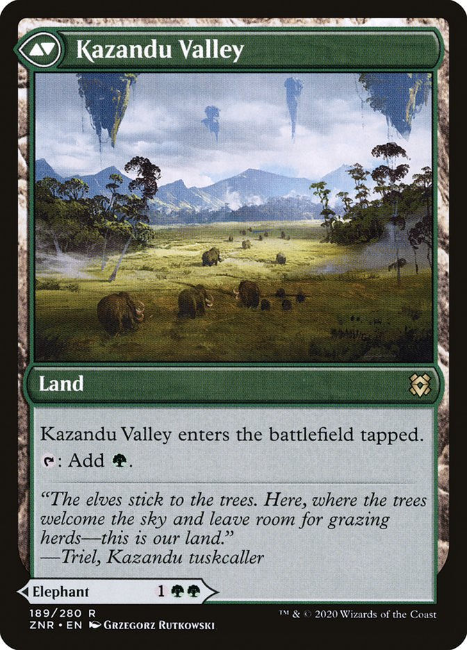 Kazandu Mammoth // Kazandu Valley (ZNR) (189) — cara 2 de 2