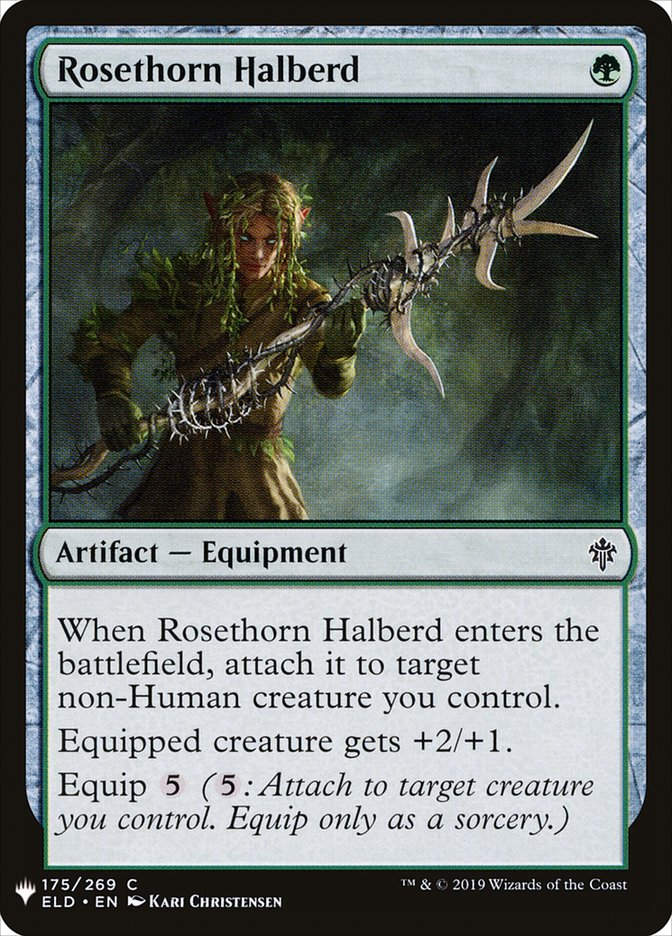 Rosethorn Halberd (MYS)