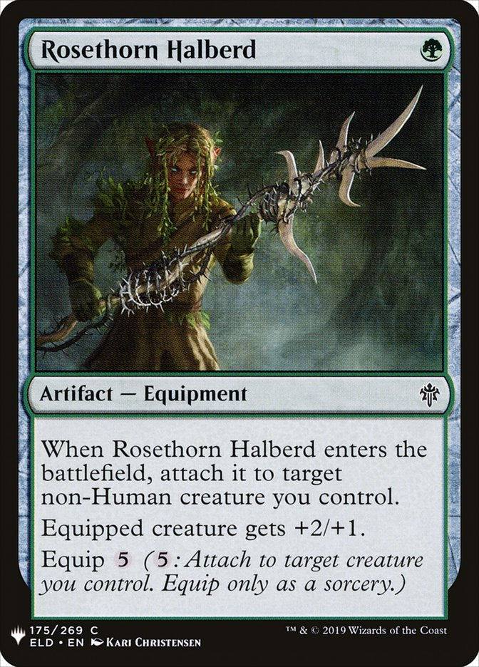 Rosethorn Halberd (MYS)