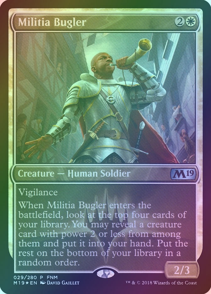 Militia Bugler (PM19) (29) / Foil
