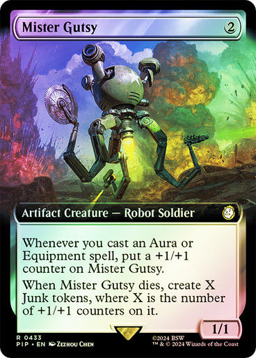 Mister Gutsy (pip) (433) / Extended Art Foil