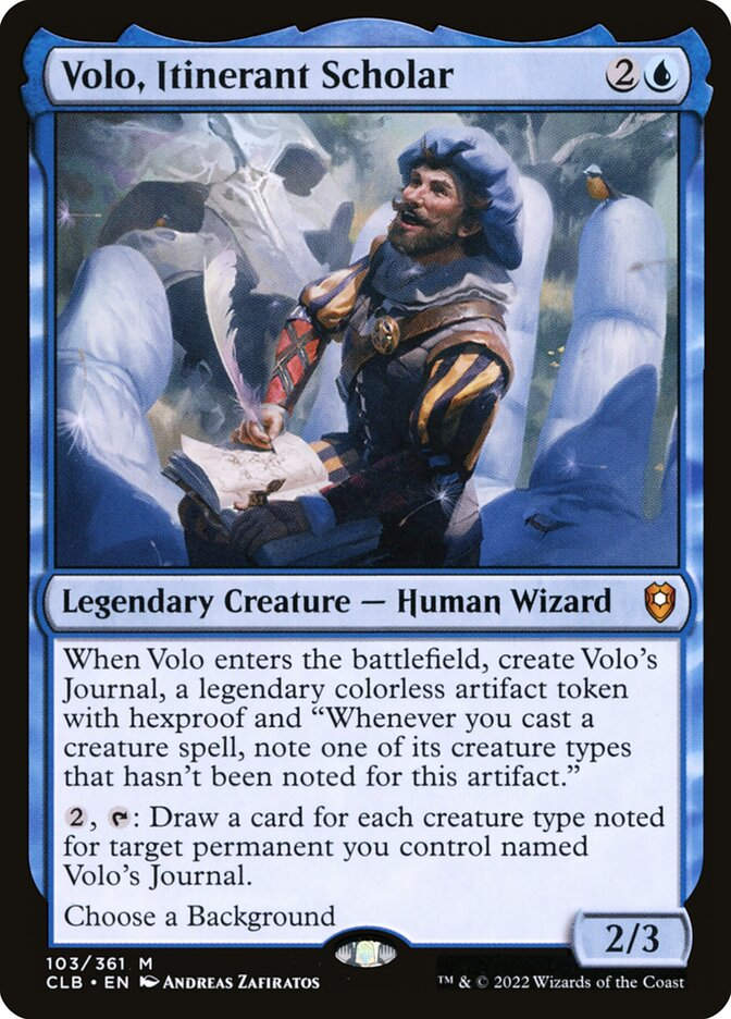 Volo, Itinerant Scholar (CLB) (103)