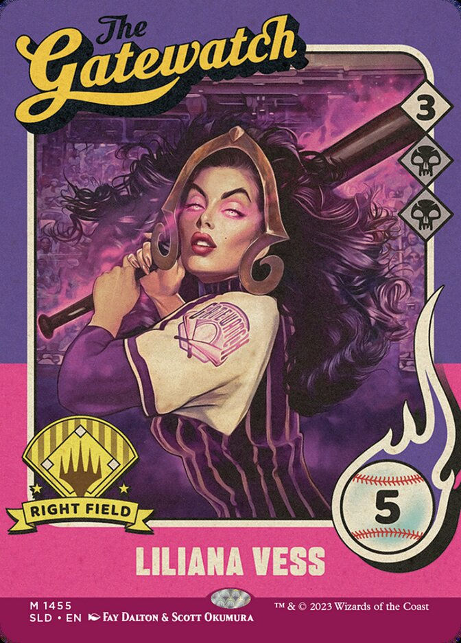 Liliana Vess // Liliana Vess (SLD) (1455) / Borderless — cara 1 de 2