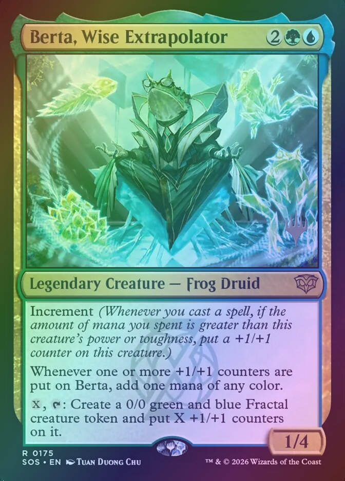 Berta, Wise Extrapolator (PSOS) (175p) / Foil