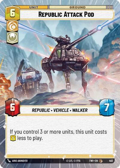 Republic Attack Pod (Hyperspace) (TWI) (462)