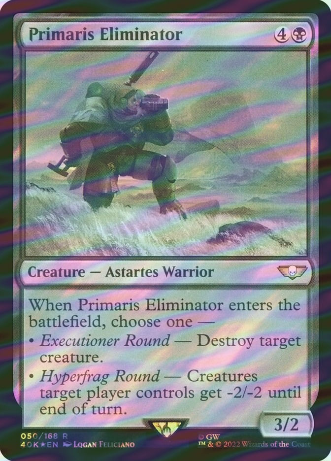 Primaris Eliminator (40K) (50★) / Surge Foil