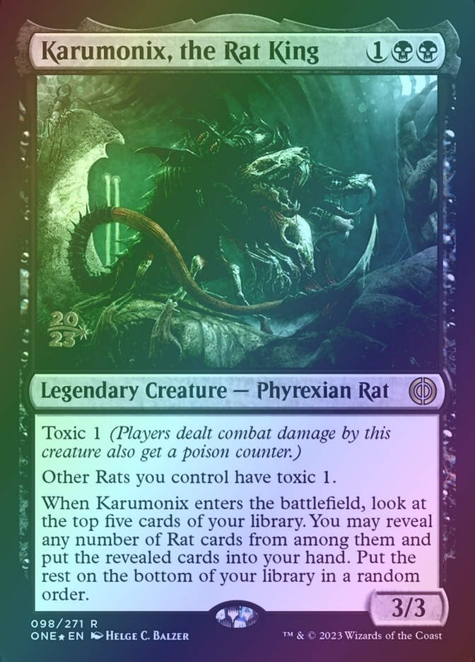 Karumonix, the Rat King (PONE) (98s) / Foil