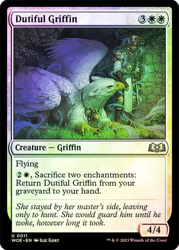 Dutiful Griffin (woe) / Foil