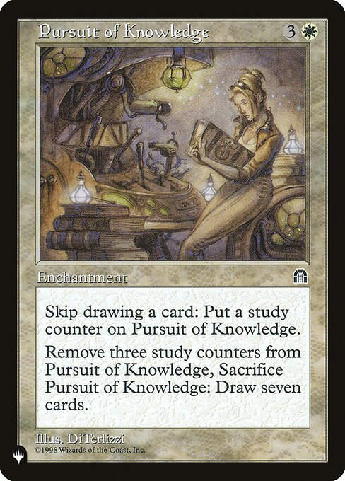 Pursuit of Knowledge (PLST) (STH-10)