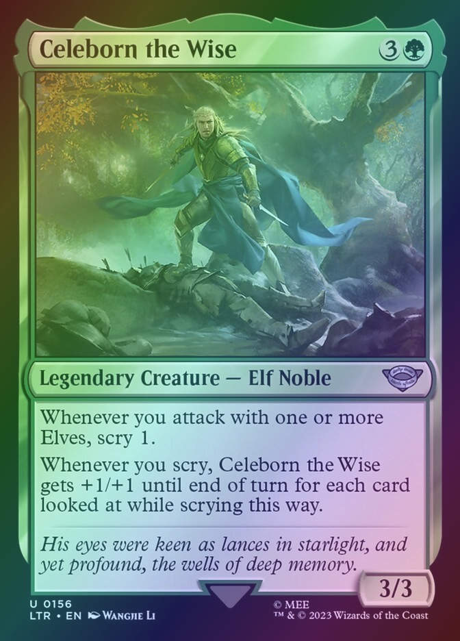 Celeborn the Wise (LTR) (156) / Foil