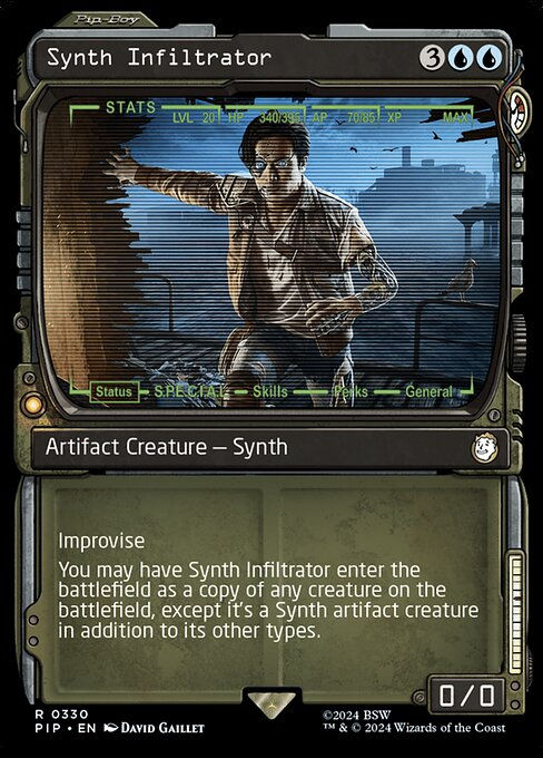 Synth Infiltrator (pip) (330) / Showcase