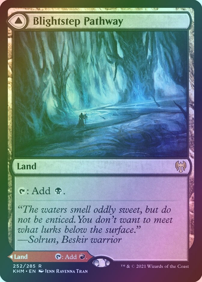 Blightstep Pathway // Searstep Pathway (KHM) (252) / Foil — cara 1 de 2