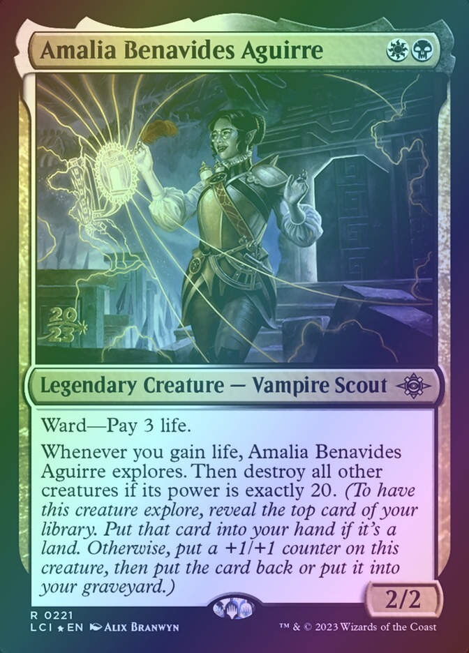 Amalia Benavides Aguirre (PLCI) (221s) / Foil