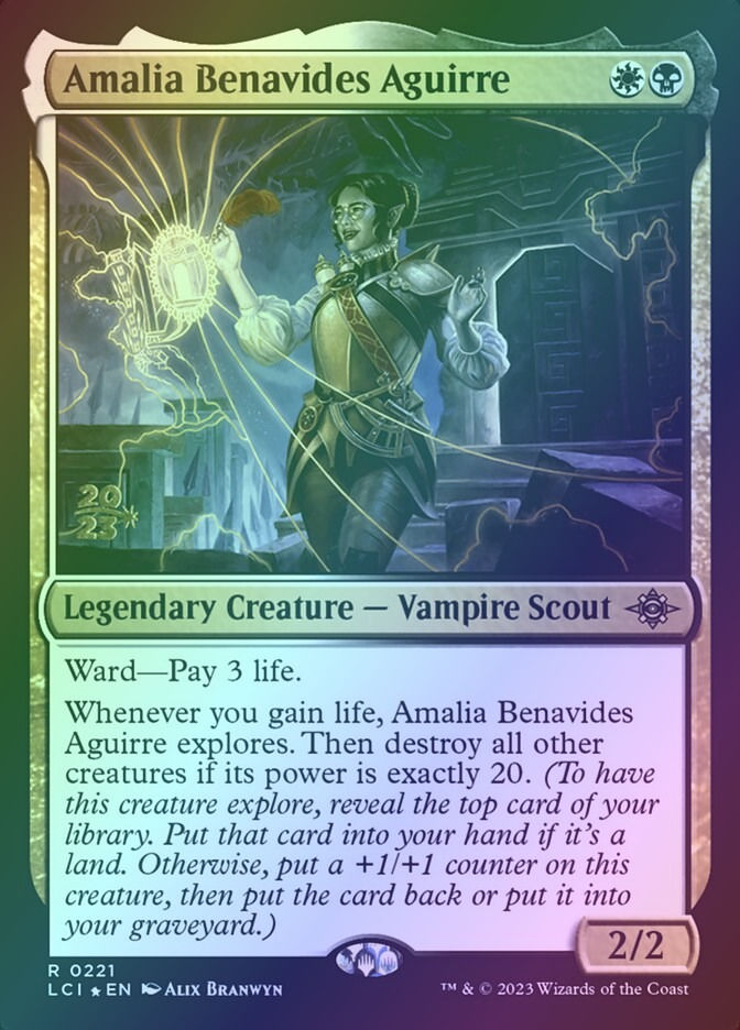 Amalia Benavides Aguirre (PLCI) (221s) / Foil