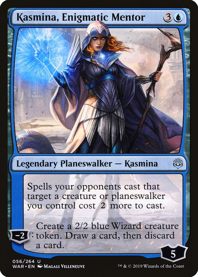 Kasmina, Enigmatic Mentor (WAR) (56)