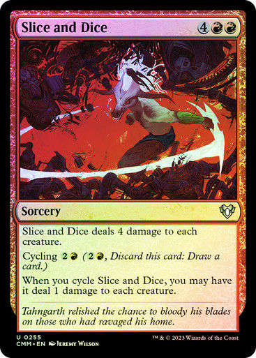 Slice and Dice (cmm) / Foil