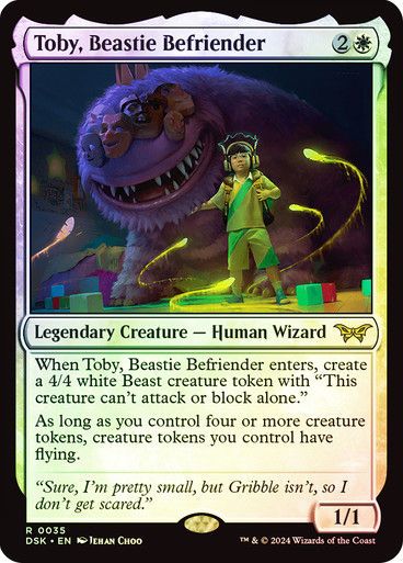 Toby, Beastie Befriender (DSK) (35) / Foil